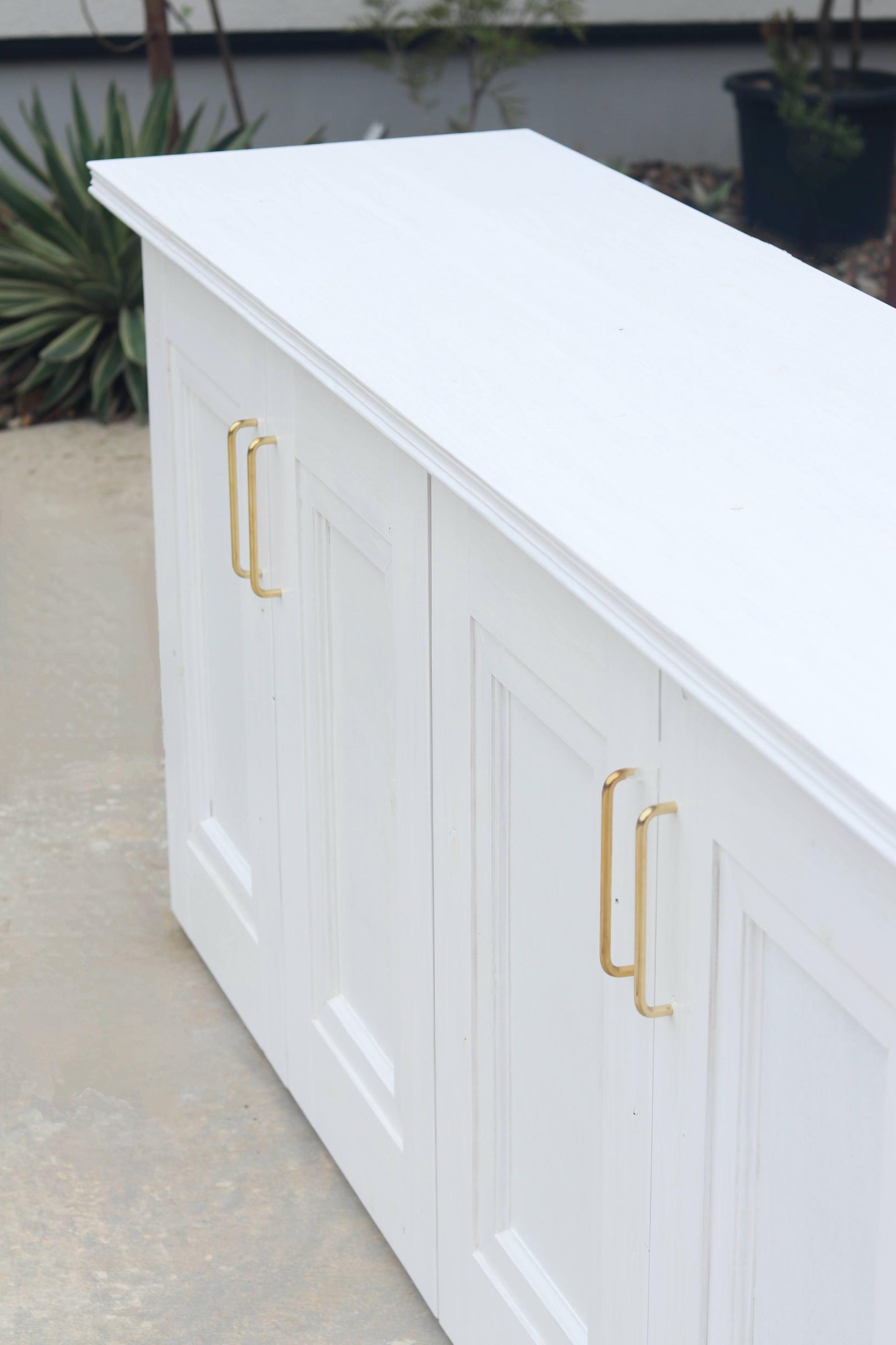 ヨーロピアンな雰囲気の可愛らしいアンティークキャビネット　レジ台　キャッシャー  ディスプレイ 店舗什器 | 3枚目